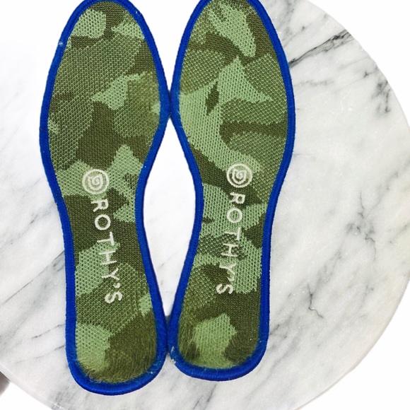 Rothy’s Camo Olive Slip On Loafers